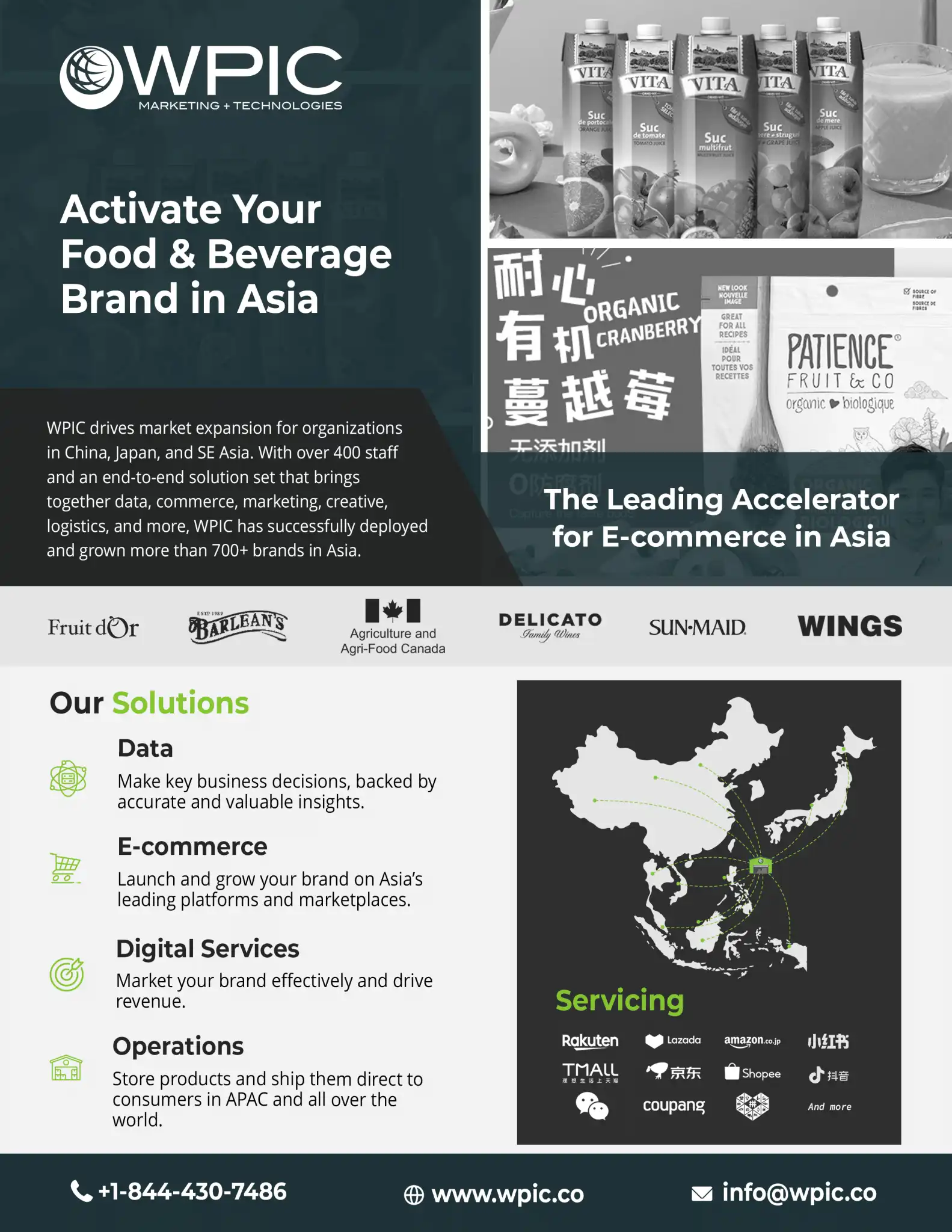 Activate your food and beverage brand in Asia WPIC Marketing